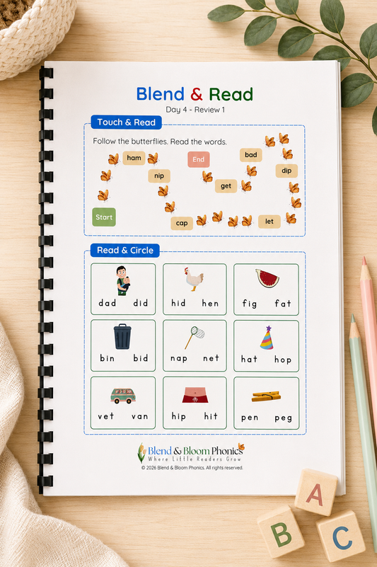 Blend & Read: 10-Day Phonics Starter Pack