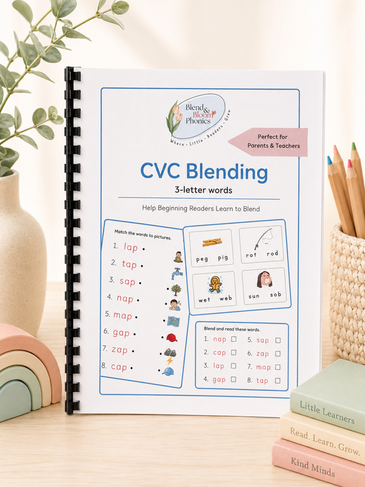 CVC Blending: 3-letter Words