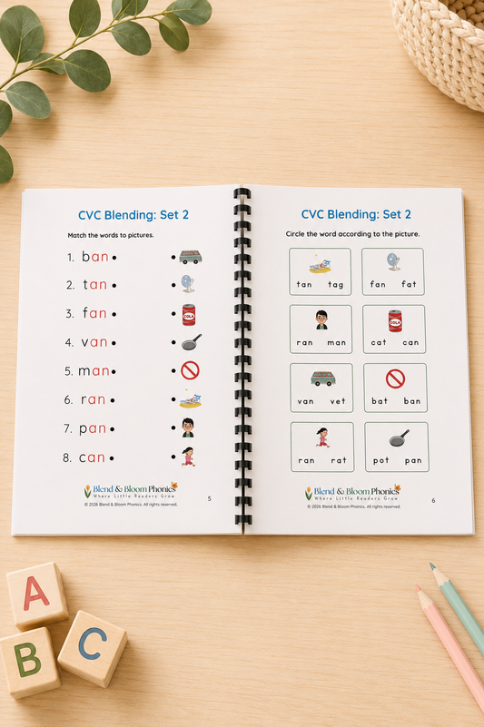 CVC Blending: 3-letter Words